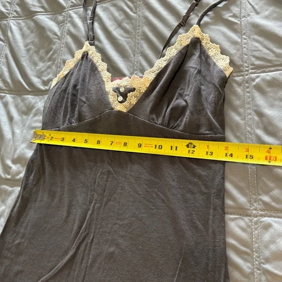 American Eagle Outfitters Lace-Trimmed Tank Camisole Vintage AE - Picture 5 of 12